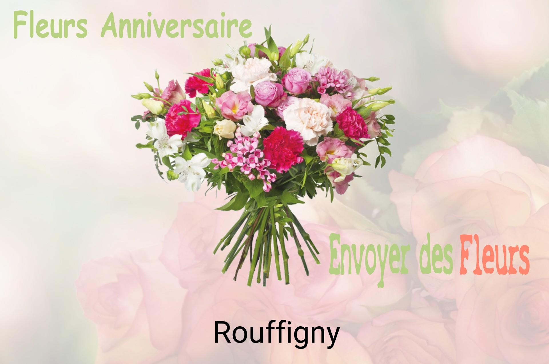 Bouquet de fleurs d’anniversaire livré à Rouffigny